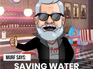 Saving water is groovy